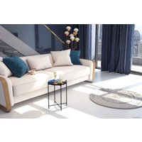 Журнальный столик Sheffilton SHT-CT8-3 (синий сапфир/черный муар)