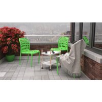 Сервировочный стол LoftyHome Cedar 263-W (белый)