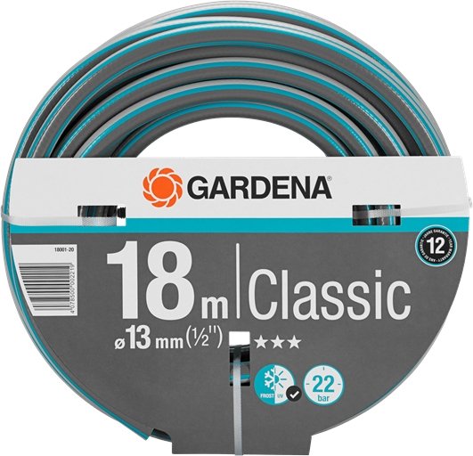 

Шланг Gardena Шланг Classic 18001-20 (1/2", 18 м)