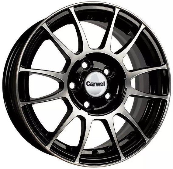 Литые диски Carwel Лухта 14x6" 4x98мм DIA 58.5мм ET 35мм AB