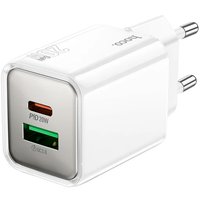 Сетевое зарядное Hoco N46 (белый)