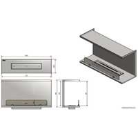 Биокамин Infire Inside C800 Vers2