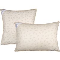 Спальная подушка Экотекс Эдда пуховая 68х68 ЭПП77