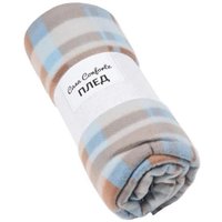 Плед Casa Conforte London 130x170 6154663 (голубой)