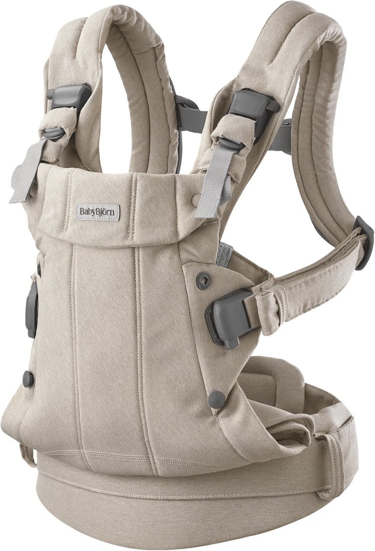 Рюкзак-переноска BabyBjorn Harmony Woven 0880.32 (beige melange)