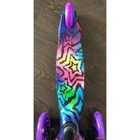 Трехколесный самокат Scooter Mini 038 (фиолетовый/звезды)