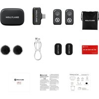 Радиосистема Hollyland LARK A1 Duo Verison (темно-серый)