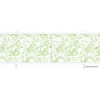 Фронтальный экран под ванну Метакам Кварт 148 (мрамор зеленый)