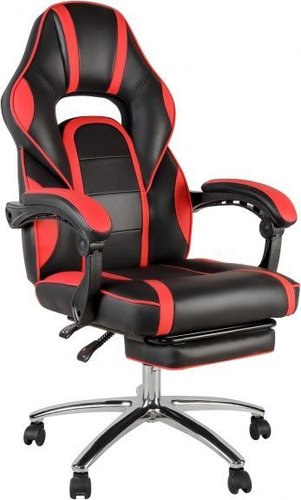 Игровое (геймерское) кресло Меб-ФФ MF-2012 (черный/красный)