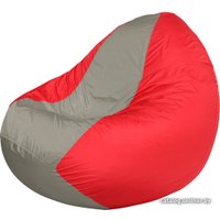 Кресло-мешок Flagman Classic К2.1-92 (красный/серый)