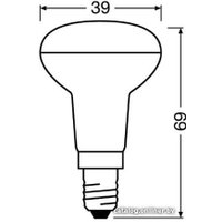 Светодиодная лампочка Osram LV R40 5 SW/865 230V E14 10X1 RU