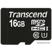 Карта памяти Transcend microSDHC Class 10 UHS-I 16GB (TS16GUSDCU1)