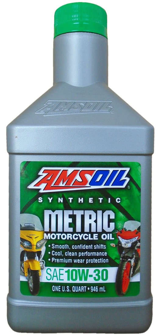 

Моторное масло Amsoil Synthetic Metric Motorcycle Oil 10W-30 0.946л