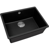 Кухонная мойка ZorG Fast 54 Premium black metallic