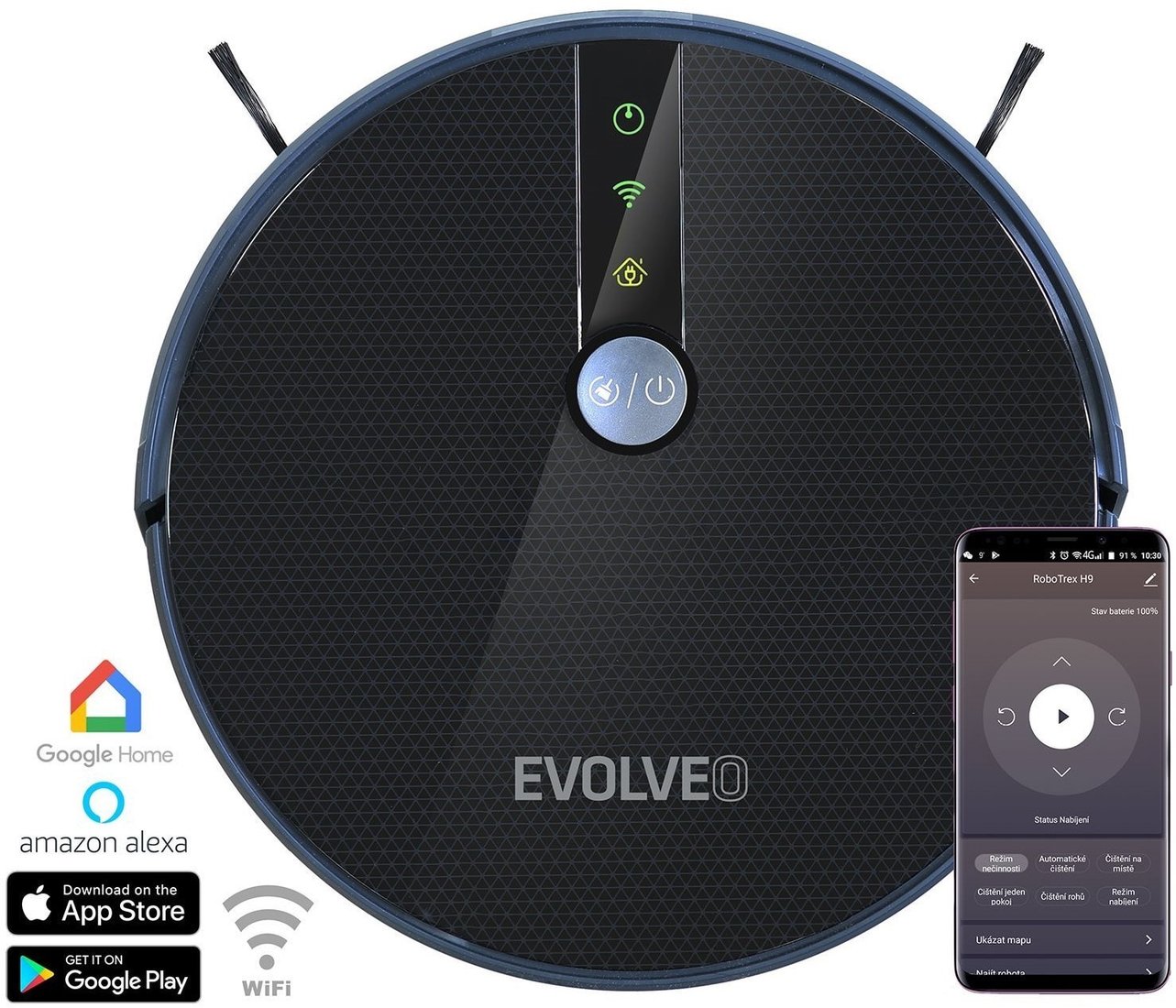

Робот-пылесос Evolveo RoboTrex RTX-H9