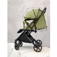 Коляска прогулочная «книга» Amarobaby Airy (оливковый)