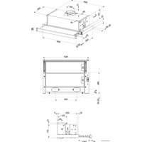 Кухонная вытяжка BEKO HNT 61210 X