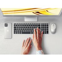 Клавиатура Satechi Slim X2 (серебристый)