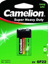 

Батарейка Camelion 9V [6F22-BP1G]