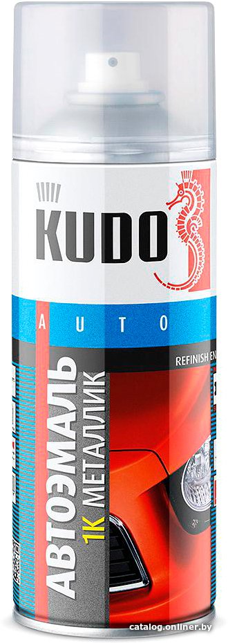 

Автомобильная краска Kudo 1K эмаль автомобильная ремонтная металлик KU-41482 (520 мл, Черника 482)