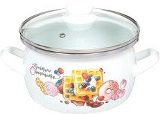 

Кастрюля Сантэкс Десерт 1-2415112 (белый)