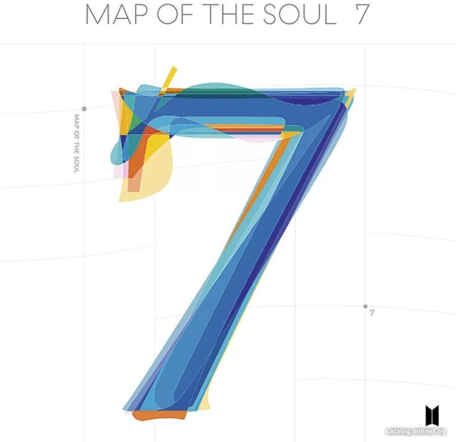 Картина Stamprint Map Of The Soul ID006 (30x30)