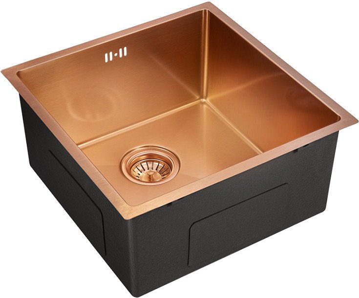Кухонная мойка Emar EMB-131 PVD Nano Coppery