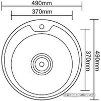 Кухонная мойка Ledeme L64949-6