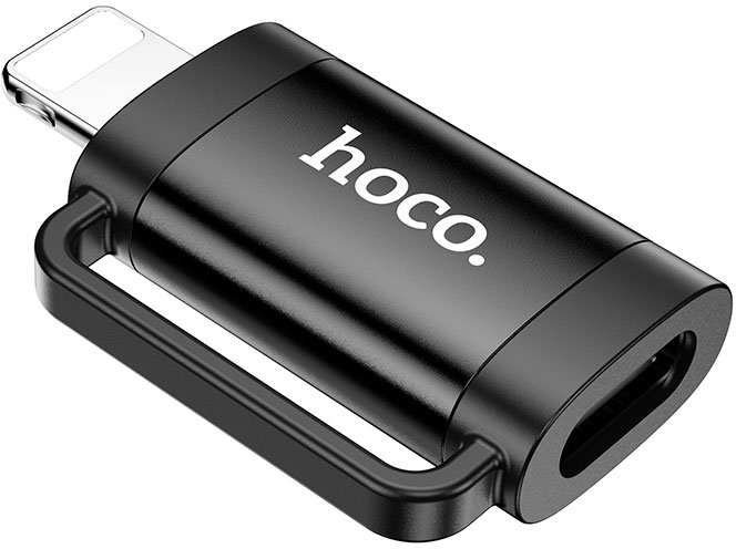 

Адаптер Hoco UA31B USB Type-C - Lightning (черный)