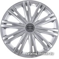 Набор колпаков на диски АКС – авто Гига для выпуклых дисков 16 40150 (серебристый)