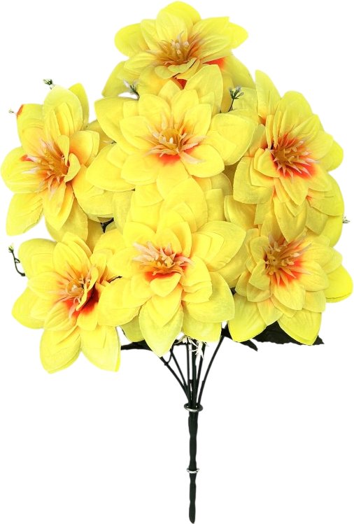 

Искусственный букет KlrBy Георгины СН38ж