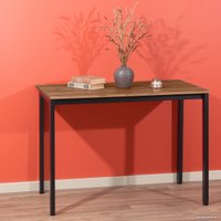 Кухонный стол Millwood Сеул Л 100x60x75 (дуб табачный Craft/металл черный)