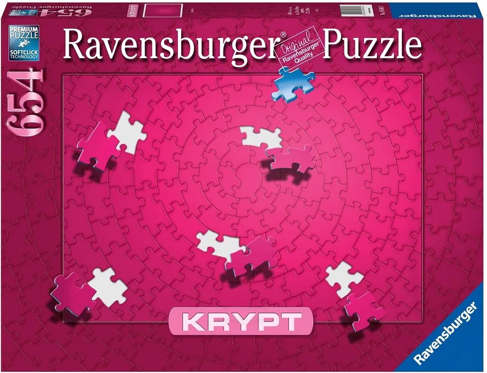 

Пазл Ravensburger Крипт. Розовый 16564 (654 эл)