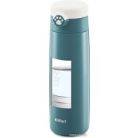 Термокружка Kitfort KT-1243 450мл (зеленый)