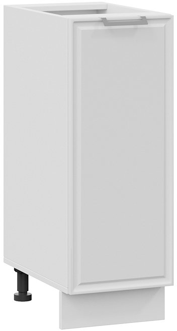 

Шкаф напольный Трия Белладжио 1Н3 (белый/фон белый)