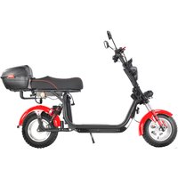 Электроскутер White Siberia CityCoco WS-PRO 2500w 21Ah (с красными брызговиками)