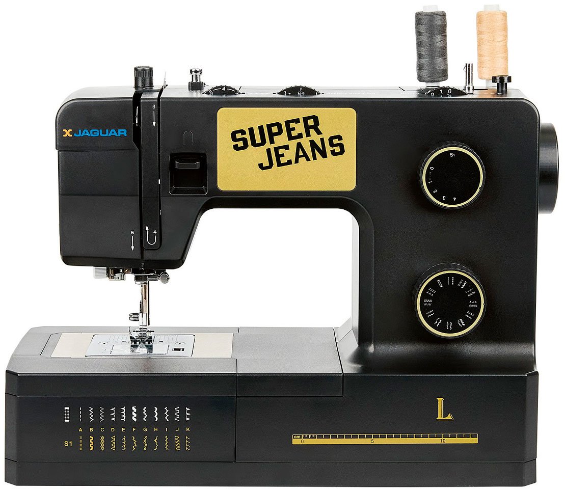 

Электромеханическая швейная машина Jaguar Super Jeans L