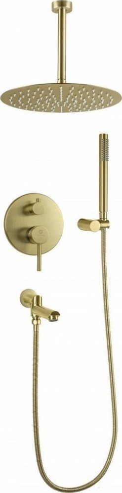 Душевая система  Filarete Roun FL1022 (матовое золото)