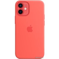 Чехол для телефона Apple MagSafe Silicone Case для iPhone 12 mini (розовый цитрус)
