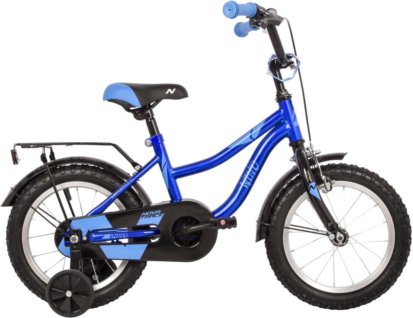 

Детский велосипед Novatrack Wind Boy 14 2022 143WIND.BL22 (синий)