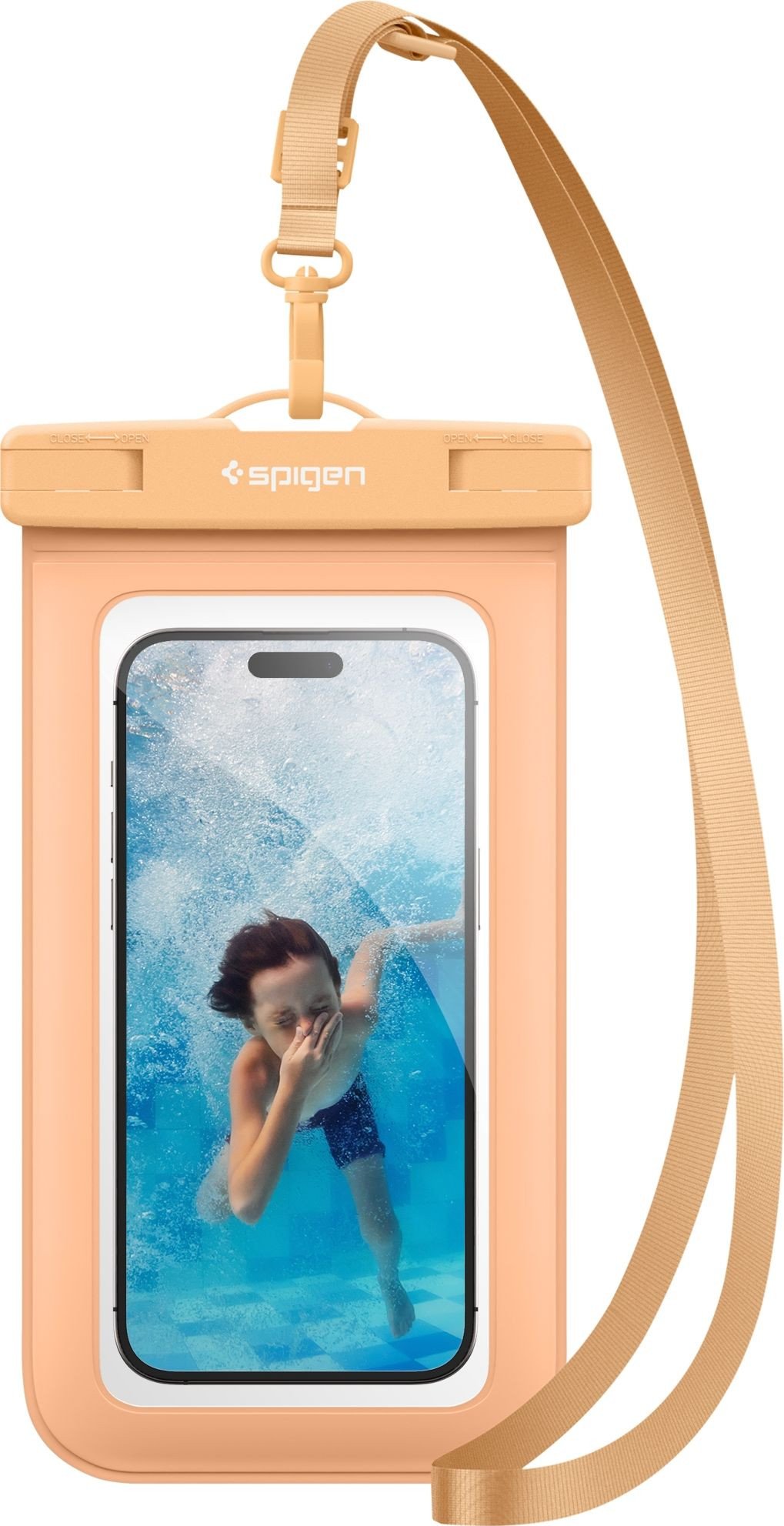 

Чехол для телефона Spigen A601 Universal Waterproof ACS06007 (оранжевый)