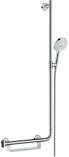 

Душевой гарнитур Hansgrohe Raindance Select S 26326400 (белый/хром)