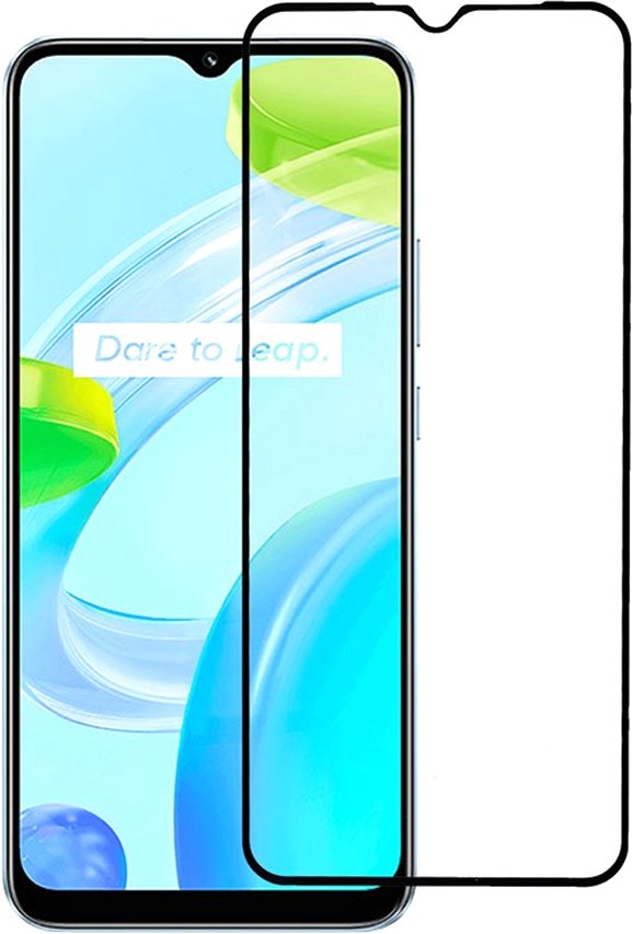 

Защитное стекло KST FG для Realme C30/C35 (черный)