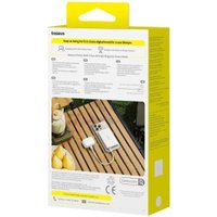 Внешний аккумулятор Baseus PicoGo AM41 Ultra-Slim Qi2 Magnetic Power Bank 10000mAh (титановый)