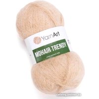 Пряжа для вязания Yarnart Mohair Trendy 134 100 г 220 м (медовый/бежевый)