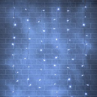 Световой дождь Vegas 55247 (1x2м, белый)