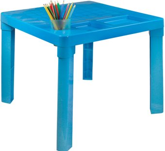 Детский стол Альтернатива М1228 (голубой)