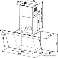 Кухонная вытяжка Kuppersbusch DW 8500.0 S