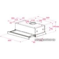 Кухонная вытяжка TEKA CNL 6415 Plus (черный) [40436822]