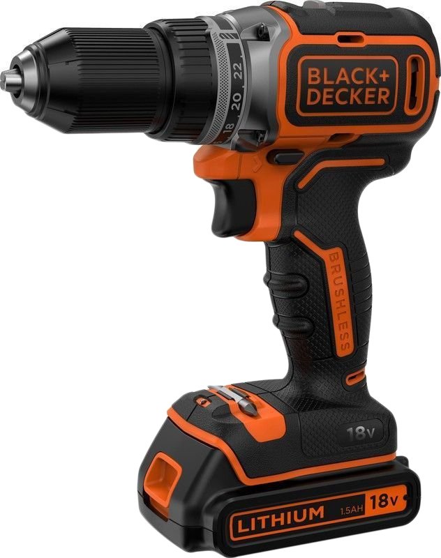 

Дрель-шуруповерт Black & Decker BL186KB (с 2-мя АКБ и кейсом)